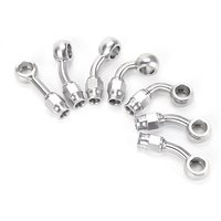 AliExpress muge racing MUGE-AN3 Stainless Steel Banjo Hose End Fitting Motorcycle Motor Bike Hydraulic Brake Oil Hose Line Banjo Fitting 10mm HR071