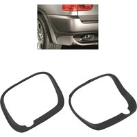 1 Pair Car Rear Exhaust Pipe Cover Trim Left Right 51127010124 Exhaust Tail Pipe Decorative Frame for BMW X5 E53 2000 to 2006