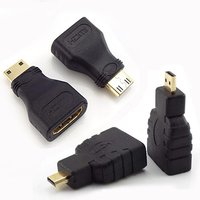 Male to Female Converter Mini HDMI-compatible Connector for HDTV 1080p HD TV Camcorder Micro Extension Cable Adapter
