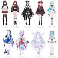 Anime Figure VTuber StelLive Ayatsuno yuni Shirayuki Hina Neneko Mashiro Akane lize Arahashi Tabi Tenko shibuki Acrylic stand