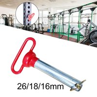 Weight Stack Pin Fitness Gym Weight Stack Weight Loading Pin Replacement Extender Metal Selector Lock Pin for 16 / 18 / 26mm