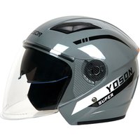 Casque de voiture électrique à double miroir quatre saisons, demi-casque pour hommes et femmes, moto, batterie, casque de voiture K6
