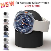 Silicone Charging Seat for Samsung Galaxy Watch Ultra 47mm Charging Stand Storage Seat for Samsung Galaxy Watch 8 Ultra Bracket