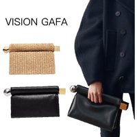 Fashionable Cuffed Handbag Women's Clutch Chain Strap Shoulder Crossbody Bag Casual Pure Color PU Leather Handheld Bag