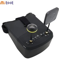 EV800D 5 Inch 800*480 FPV Video Goggles 5.8G 40CH HD DVR Built-in Battery For RC Model Racing Drone