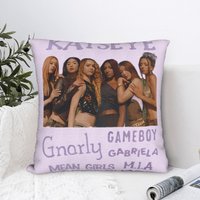 Katseye Kpop Throw Pillow Cover Polyester Decorative Pillow BEAUTIFUL CHAOS Creative Cushion Covers