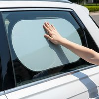 Universal Car Sun Protection Durable UV Reflective Rear Windshield Shade for Effective Heat Isolation