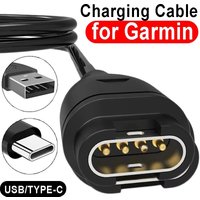USB Type C Charging Cables for Garmin Fenix 8 7 5X 6S Pro Smartwatch Charger Wire Cord for Garmin Fenix Series Data Line