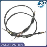 2pcs/set Handbrake Brake Cable For SAIC Roewe 350 MG 350 550 750 MG5 MG6 MG7 Parking Brake Cable Assembly