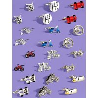 AliExpress TZG 31 Designs Bicycle Motorcycle Car Cufflinks Men Skull Ship Plane Cuff Links 2 Pairs
