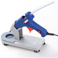 Caer Hot Melt Glue Gun Holder Station with Suction Cup Base Adhesive Tool Universal Stand Organizer for Workshop DIY Crafts Home
