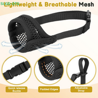 Hot!Hot!Mesh Muzzle For Short Snout And Small Medium Dogs Anti-Biting, Focus On Brachycephalic Dogs Like Chihuahua Pomeranian