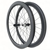 AliExpress NONE 700C Road bike Carbon Wheelset 35mm Width 36T Center lock Ratchet tubless clincher carbon wheels Cyclocross gravel Bicycle