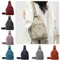 Fashion Oxford Fabric Backpack Large Capacity Multi Layer Travel Bag Multi-purpose Waterproof Shoulder Bag Outdoor Hiking