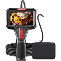 360 ° rotating single-lens endoscope, 3.9MM 4.3-inch IPS endoscope inspection camera, automotive mechanical industrial endoscope