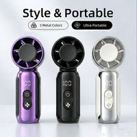 A Mini handheld fan, portable small electric fan, USB charging portable pocket fan, suitable for outdoor, travel, and office use