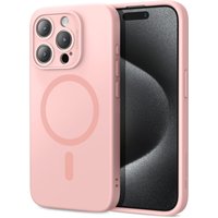 ESR for iPhone 16 Pro MagSafe Case Smooth & Slim Silicone Case Supports Magnetic Charging For iPhone 15 Pro