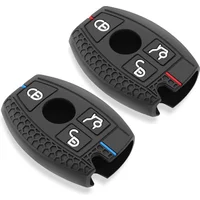 For Mercedes Benz W639 C350 W204 W205 W212 W213 W176 W219 AMG ML SL CLA GLA GLC GLE GLS GLK SLC SLK Silicone Car Key Case