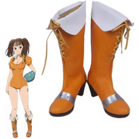 The Seven Deadly Sins Imashime no Fukkatsu Diane Serpent's Sin of Envy Women Shoes Cosplay Swimwear Shoes image 3