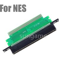 1pc Replacement 60 Pin FC to 72 Pin NES Adapter Converter For Nintendo NES Console System 72Pin to 60Pin