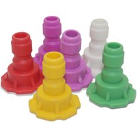 1 Pcs Pcs High Pressure Washer Sprayer Nozzle Tip with 1/4" Inch Fitting Male Thread 0 15 25 40 Degree Water Jet