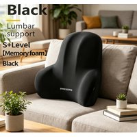 1Pc Memory Foam Lumbar Support Cushion Waist Pillow Pain Relief Pad for Car Office Gaming Chair and Postpartum Waist Support
