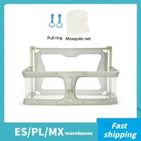 Baby Cot Bed Dual-use Foldable Toddler Infant Sleeping Cuna Bebe Guardrail Beds Safety Protection Easy To Install Bedside Cribs