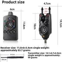 Wireless fishing electronic alarm JY-90 European carp fishing library fishing
