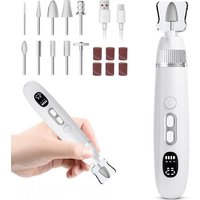 Cordless Electric Nail Drill Machine 10 Speed Manicure Pedicure Kit Portable Nail File Set for Acrylic Nails Gel Polish Remover