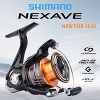 2026 SHIMANO Fishing Reel NEXAVE Silent Drive foldable handle ANTI-TWIST FINAR-C Seawater/FreshwaterMetal Spool