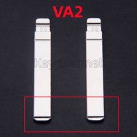 5/10/20/30/50pcs Long VA2 Universal Car Key Blank 58# KD Remote Blade NO.58 VVDI Flip Key Blade for PSA Peugeot Citroen Renault