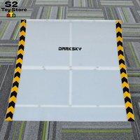 DARKSYKY Stunt Ramp Folding & Portable RC Jump Ramp for Off-Road Cars Nylon Construction Launch Ramp with Curved Surface