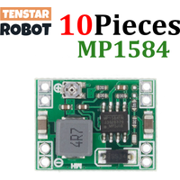 10 pièces MP1584EN 3A Ultra-petite taille DC-DC Module d'alimentation abaisseur puissance réglable abaisseur descente sortie 12V 9V 5V 3V