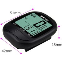 AliExpress 1PC Waterproof Bike Computer Wired Speedometer Odometer with LED Display for Bicycle Speed Monitoring Cycling Accessory