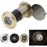 Door Viewers 200 Degree with Rotating Privacy Cover Door Viewer Peephole Zinc for 1.8inch to 3inch Doors