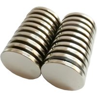Aimant rond puissant en néodyme N52 25x2 25x3 25x5 pour recherche, aimant de réfrigérateur, générateur, moteur électrique personnalisé