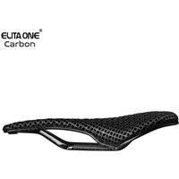 AliExpress ELITA ONE elitaone Carbon 3D Printed Bike Saddle 245mm*145mm 160g 7*9mm Carbon 3D Printed Bicycle Seat MTB Gravel Road Saddle Bike Parts