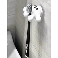 5-20 PCS Suction Cup Toothbrush Holder Data Cable Winding Device Bathroom Towel Multifunctional Mickey Palm Hook Cute Traceless