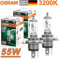 OSRAM Original Long Life 64210L H7 55W PX26d H4 High Low Beam H1 H3 H11 HB3 HB4 9005 9006 Car Light Halogen Headlight Bulb X1