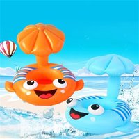 Baby Swimming Floating Seat Cartoon Flounder Frog Water Inflatable Toys PVC Summer Outdoor Pool Bathtub Sunshade Water Toys