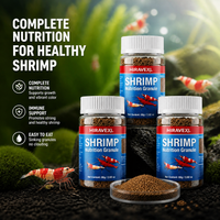 Nutritional Sinking Pellets, Color Enhancing Aquarium Food for Shrimp, Crawfish, Crab, Crystal and Black Cherry Bottom Feeders