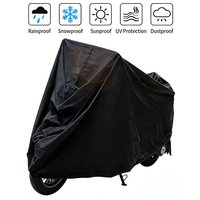 AliExpress NONE Motorcycle Cover electric vehicle PEVA clothes S M L XL Waterproof Protection Outdoor Bike Scooter Dustproof Rain Cover