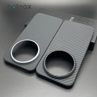 Carbon Fiber for Xiaomi 17 Ultra Case U Light Weight Anti-Scratch Mi 17 Ultra Aramid Kevlar Back Cover Slim Skin with Lens