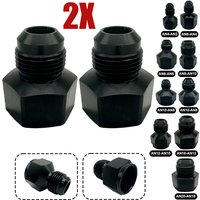 2XAluminum Reducer Expander Fitting Adapter Female To Male 3AN 4AN 6AN 8AN 10AN 12AN 16AN 20AN Oil Cooler Connector Hose Fitting