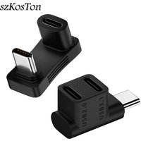 USB C Adapter for Steam Deck Game Console 4K@60H U Shape USB-C to C 2 In1 Male To Female Converter for Steam Deck Accessories