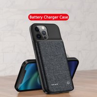 6800mAh Battery Charger Case For iPhone 11 12 13 14 15 Pro Max Plus XR XS Max 12 13 Mini Portable Power Bank Charging Case Cover