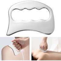 Gua Sha Tool Stainless Steel Muscle Full Body Skin Massage Tool Soft Tissue Myofascial Scraper Stuff Lymphatic Drainage Massager