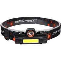 Q5 COB Led Headlamp Powerful Built-in 18650 Battery Outdoor Camping Fishing Headlight Stepless Dimming