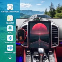 11.3" For Porsche Macan 2014-2017 Tesla Vertical Screen Android 15 8G+256GB Car GPS Navigation Auto Radio Head Unit DSP Carplay
