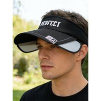 AliExpress NONE New Summer Retractable Visor Sun Hat, Outdoor Sports Visor Cap, Lightweight & Versatile for Cycling, Running & Travel